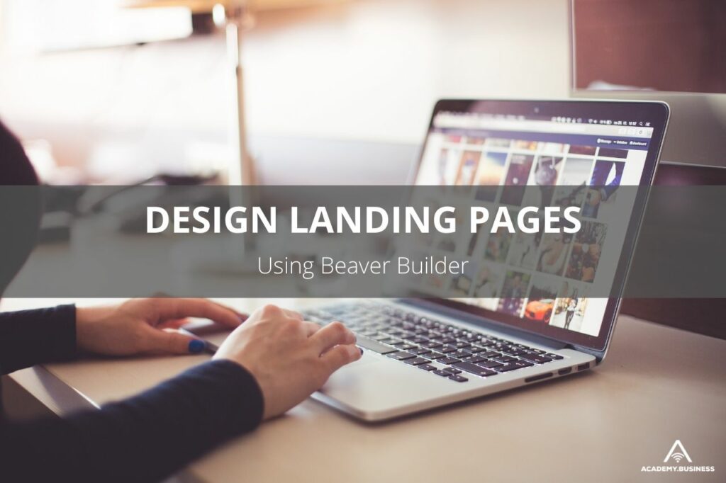 beaver builder landing pages builder