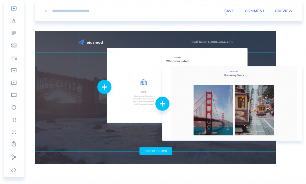 instapage blocks