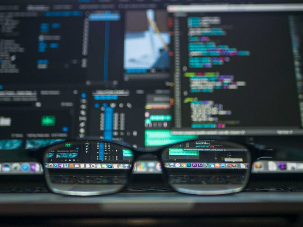 It is a database that stores information in blocks