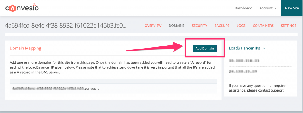 add domain
