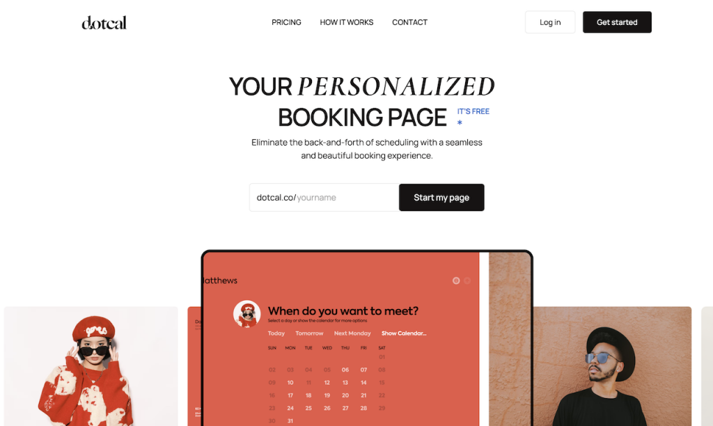 dotcal homepage