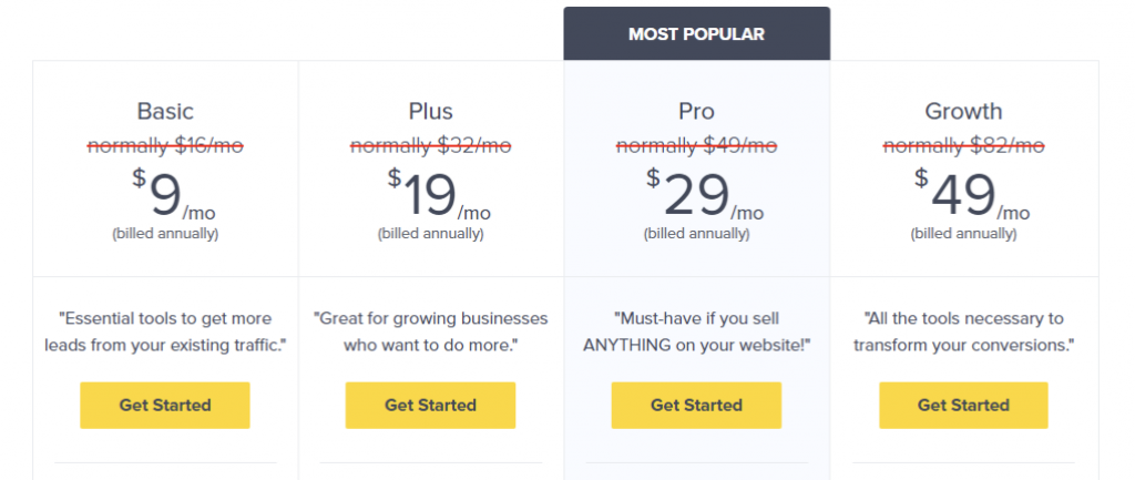 optinmonster pricing