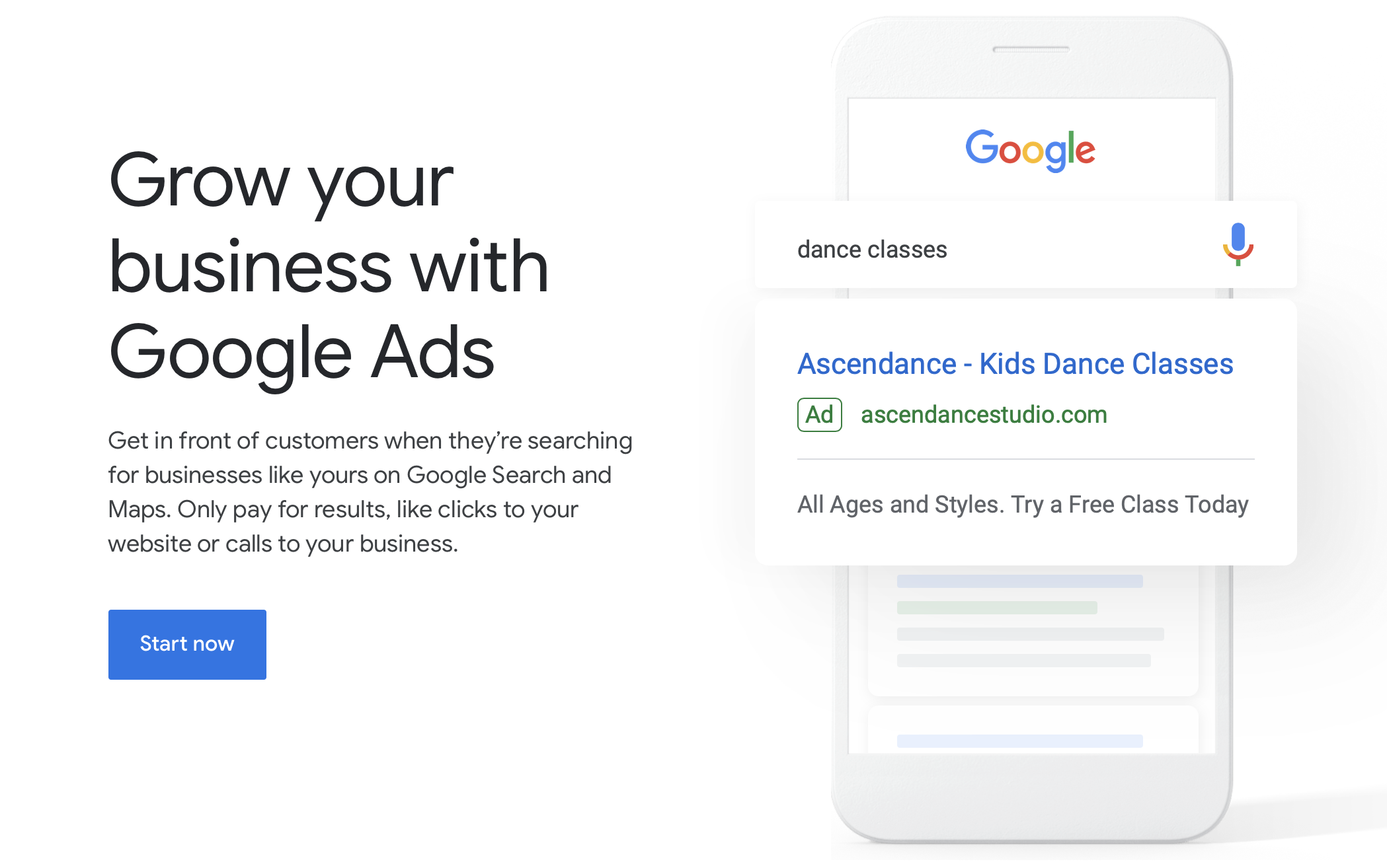 google ads getting started